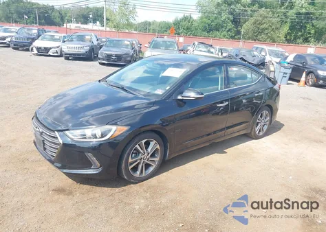 2017 Hyundai Elantra Limited from USA, damaged, VIN 5NPD84LF4HH028660